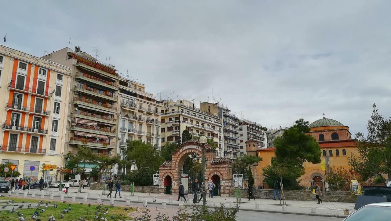 Ferienwohnung Agia Sofia'S Down Town Flat Thessaloniki Exterior foto