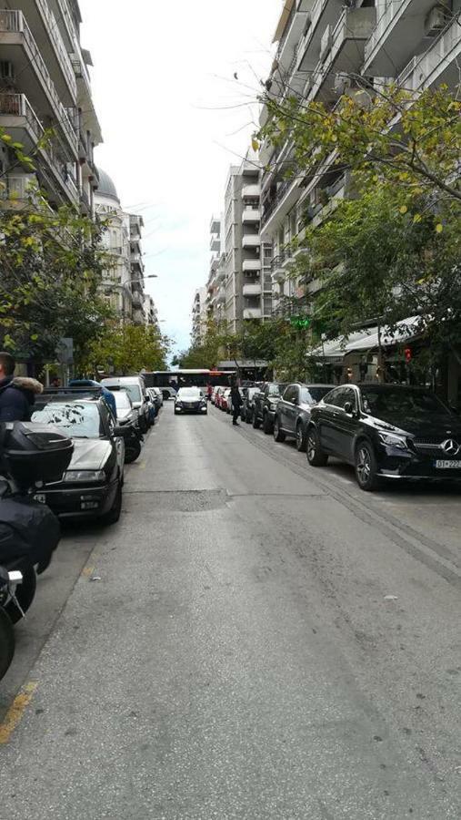 Ferienwohnung Agia Sofia'S Down Town Flat Thessaloniki Exterior foto